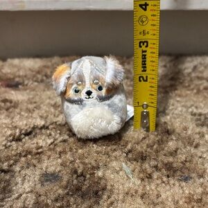 Squishmallows Gray and Tan Puppy Plush